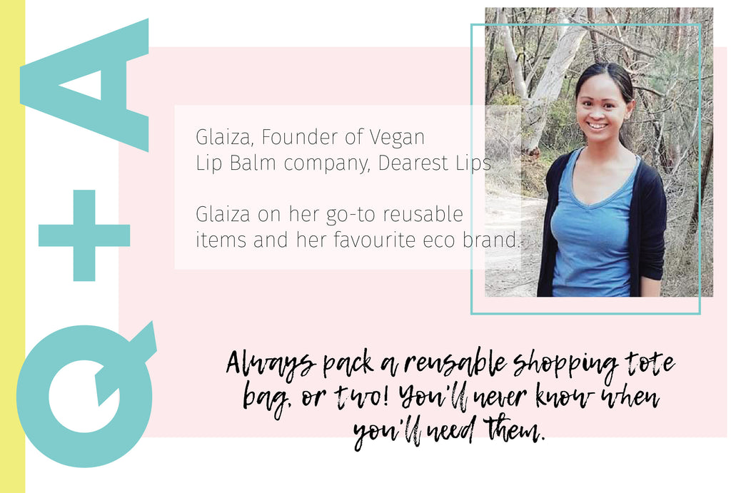 My Reusable Life: Glaiza, Founder of Vegan Lip Balm company, Dearest Lips