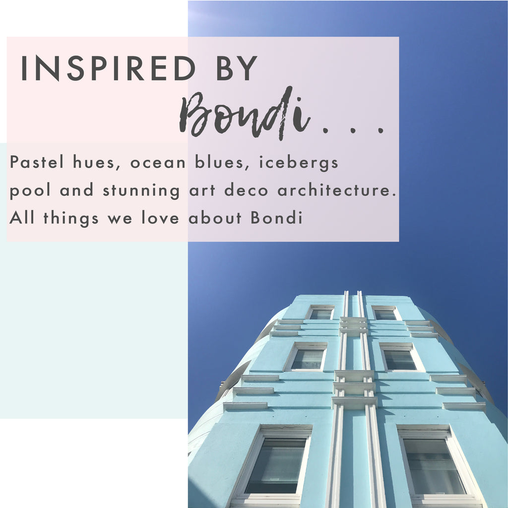 Inspired by Bondi…